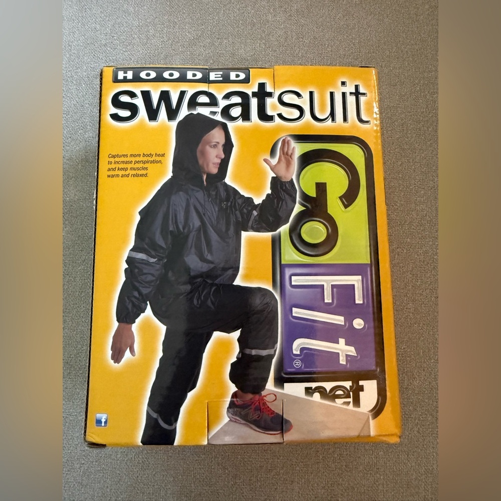 GoFit Black Hooded Jumpsuit